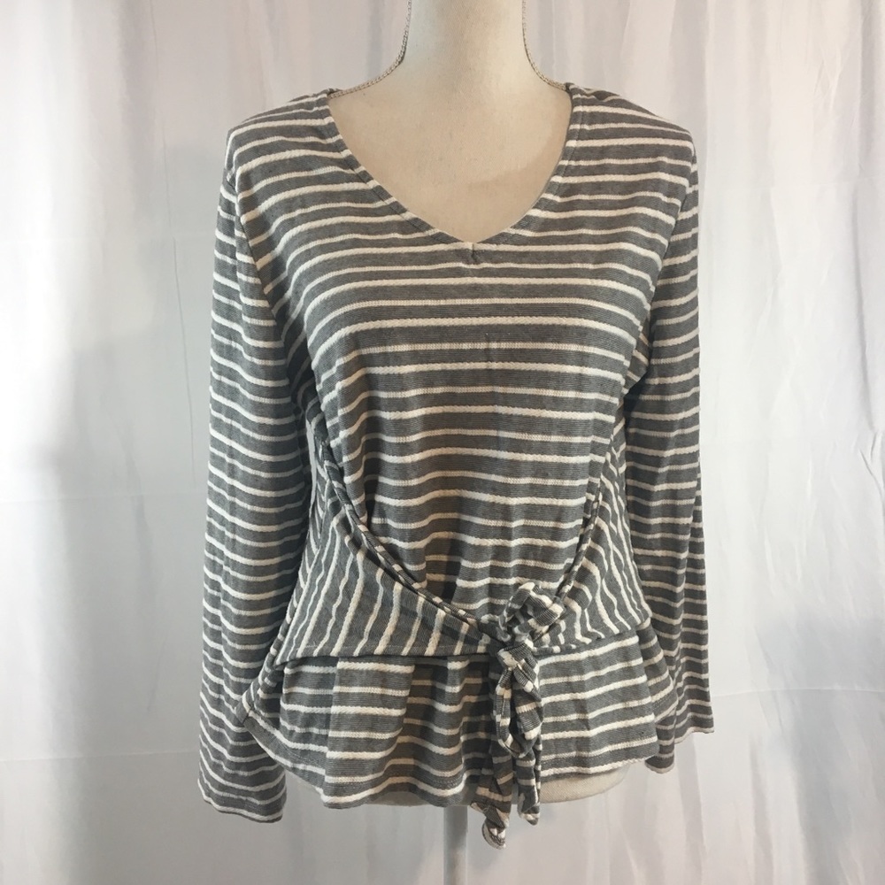 Andeawy striped tie longsleeve shirt